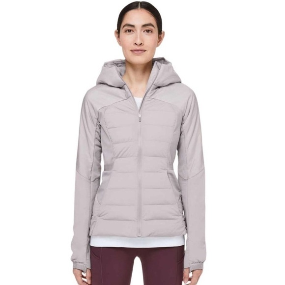 Lululemon Down For It All Jacket | Dark Chrome | Size 2 - Picture 2 of 11